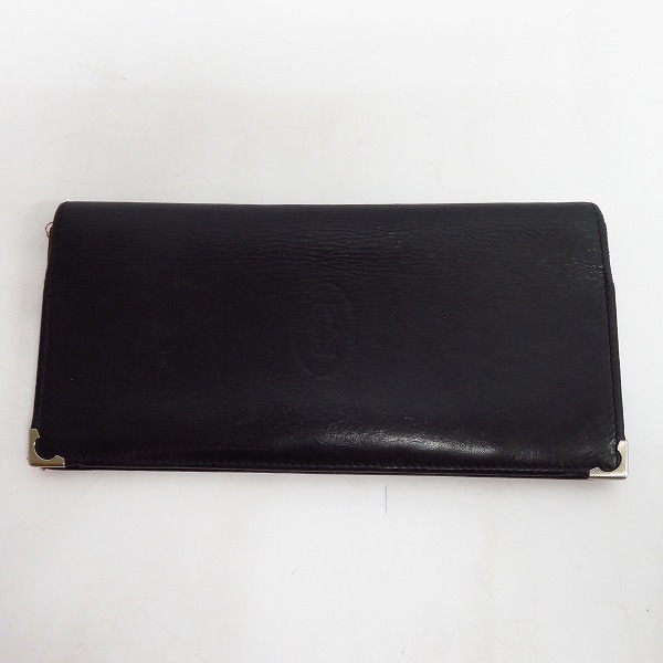 実際に弊社で買取させて頂いたCartier/カルティエ カボション 長財布 レザーウォレット