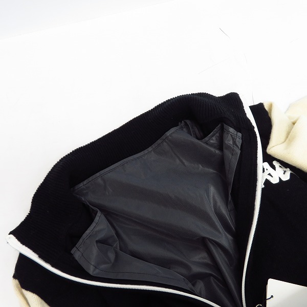実際に弊社で買取させて頂いた【未使用】kappa/カッパ  ゴルフ ジップアップ ニットブルゾン ブラック KG152SW31 LLの画像 4枚目