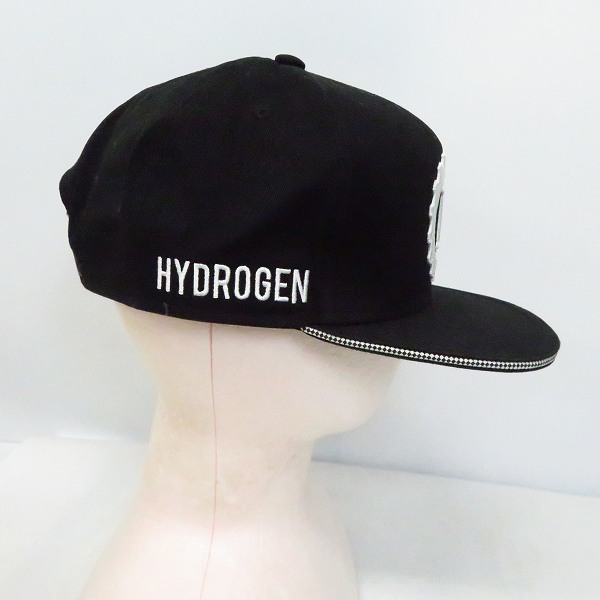 実際に弊社で買取させて頂いたHYDROGEN/ハイドロゲン ロゴ/ハート刺繍 スナップバックキャップの画像 4枚目