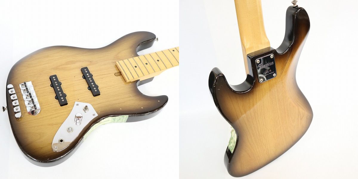 実際に弊社で買取させて頂いた★【難有り】Bacchus handmade guitars/バッカス 5弦 エレキベースの画像 6枚目