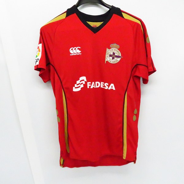 実際に弊社で買取させて頂いたCanterbury/カンタベリー 08/09 デポルティーボ・ラ・コルーニャ ユニフォーム/S