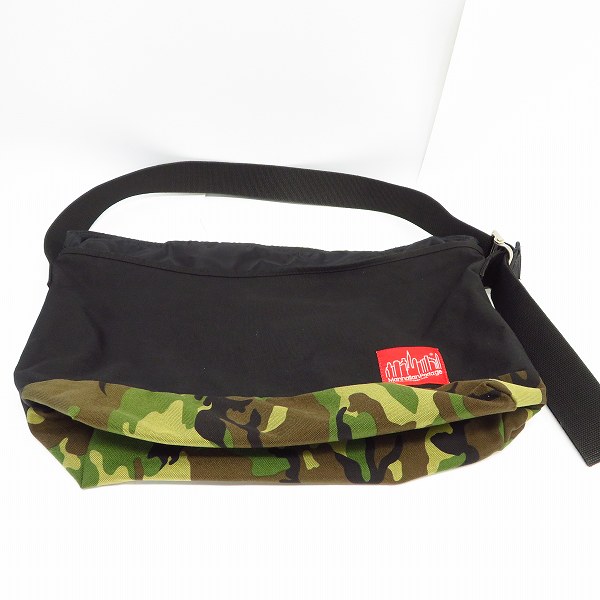 実際に弊社で買取させて頂いたManhattan Portage/マンハッタンポーテージ カモフラージュ柄切り替えし メッセンジャーバッグ