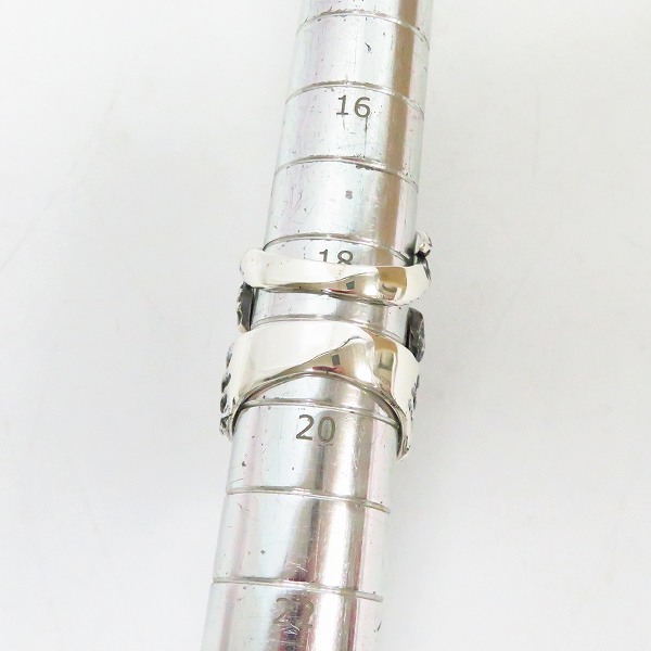 実際に弊社で買取させて頂いたCRAZY PIG/クレイジーピッグ The Face Hugger Ring/フェイスハガー リング #315/18-18.5号の画像 8枚目