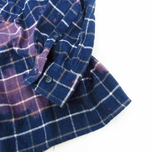 実際に弊社で買取させて頂いたDESCENDANT/ディセンダント 19SS コットン ネルシャツ/3の画像 6枚目