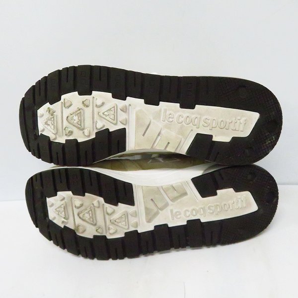 実際に弊社で買取させて頂いたLE COQ SPORTIF/ルコックスポルティフ ブローニュ SD スニーカー QL1LJC12BG/27.5の画像 2枚目