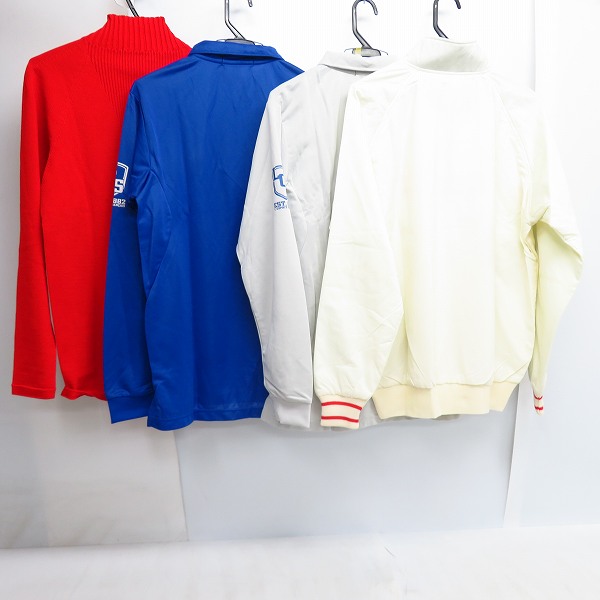 実際に弊社で買取させて頂いた【未使用】le coq sportif/ルコック ゴルフウェア 長袖ハーフジップニット/ハーフジップシャツ等/LL 4点セット の画像 1枚目