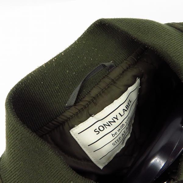 実際に弊社で買取させて頂いたURBAN RESEARCH/アーバンリサーチ SONNY LABEL ナイロン ma-1ボンバージャケット Mの画像 3枚目