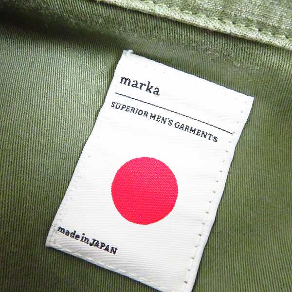 実際に弊社で買取させて頂いたmarka/マーカ ミリタリーシャツ MSTD-10SH01C/3の画像 2枚目