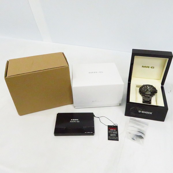 実際に弊社で買取させて頂いたG-SHOCK/Gショック MR-G GPSハイブリッド 電波ソーラー 腕時計 MRG-G1000B-1AJRの画像 7枚目