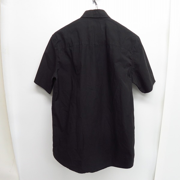 実際に弊社で買取させて頂いたMARNI/マルニ コットン半袖シャツ ブラック/黒 46の画像 1枚目