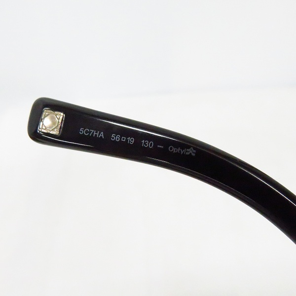 実際に弊社で買取させて頂いたChristian Dior/クリスチャンディオール Graphix 3 サングラス/アイウェア 5C7HA の画像 6枚目