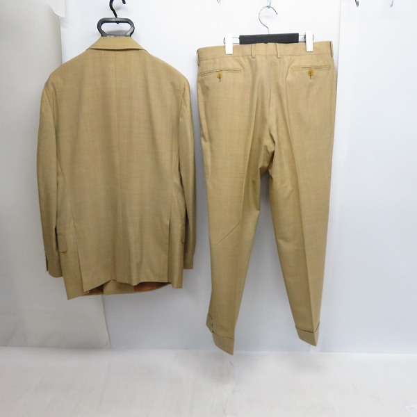実際に弊社で買取させて頂いたHUGO BOSS/ヒューゴボス スーツ セットアップ 3B イタリア製/48の画像 1枚目