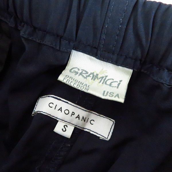 実際に弊社で買取させて頂いたGRAMICCI×CIAOPANIC/グラミチ×チャオパニック ハーフ クライミングパンツ/S/M 2点セットの画像 4枚目