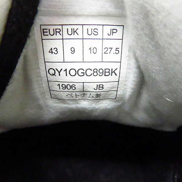 実際に弊社で買取させて頂いた【未使用】le coq sportif/ルコックスポルティフ LCS R800 KL キックスラボ QY1OGC89BK/27.5の画像 5枚目