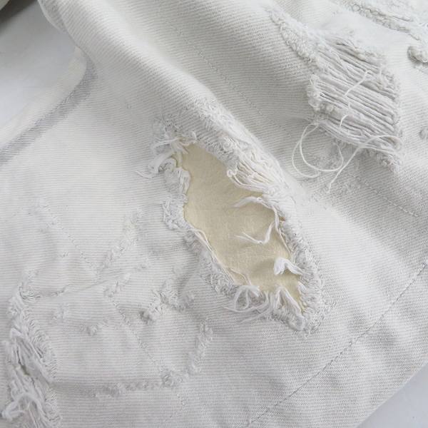 実際に弊社で買取させて頂いたISAMU KATAYAMA BACKLASH/バックラッシュ ストレッチストレートデニムパンツ/1356-01C/Mの画像 5枚目