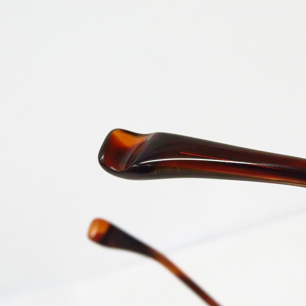 実際に弊社で買取させて頂いた999.9/フォーナインズ ハーフリム アイウェア/メガネフレーム M-702の画像 6枚目