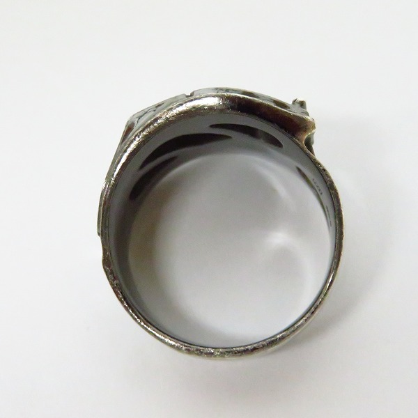 実際に弊社で買取させて頂いたDr MONROE/ドクターモンロー メッセージスカルリング FC-246-SV の画像 5枚目