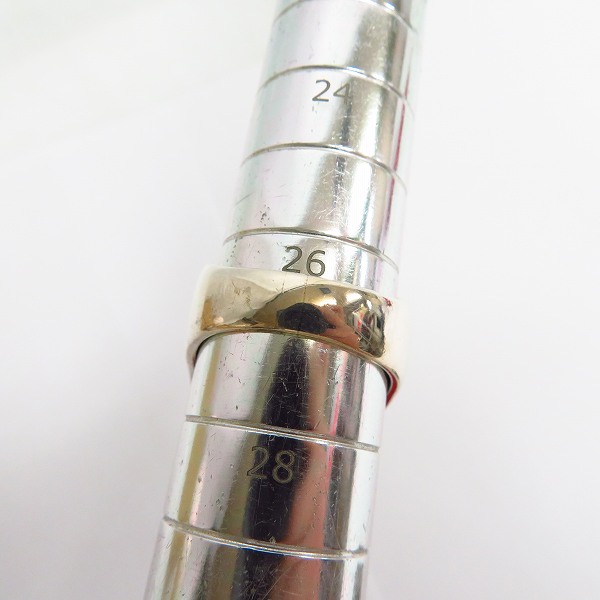 実際に弊社で買取させて頂いたCRAZY PIG/クレイジーピッグ ラージエビルスカルリング/27号の画像 7枚目