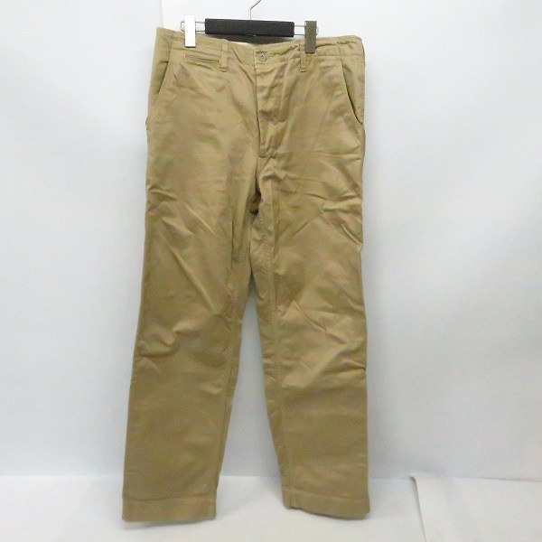 THE REAL McCOY'S/リアルマッコイズ チノパン ストレートパンツ/33の