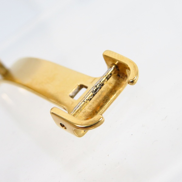 実際に弊社で買取させて頂いたCartier/カルティエ ヴェルメイユ トリニティ文字盤/925ケース レザーベルト欠品【動作未確認】の画像 6枚目