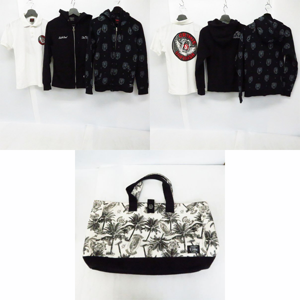実際に弊社で買取させて頂いたCRIMIE/クライミー ジップアップ パーカー/ポロシャツ/トートバッグ Size：S 4点セットの画像 1枚目