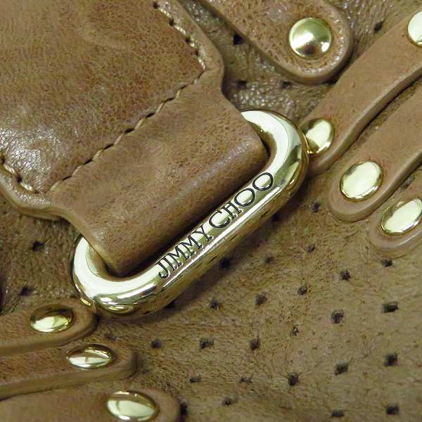 実際に弊社で買取させて頂いたJIMMY CHOO/ジミーチュウ コインケース パンチングレザーの画像 5枚目