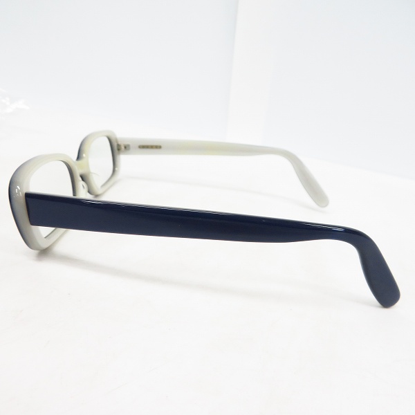 実際に弊社で買取させて頂いた白山眼鏡店/ハクサンガンキョウテン スクエア型 メガネフレームの画像 2枚目