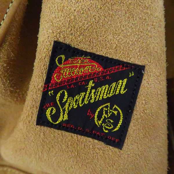 実際に弊社で買取させて頂いたMr.FREEDOM×SUGAR CANE/ミスターフリーダム×シュガーケーン オールレザー キャンパスジャケット Size：42 の画像 5枚目