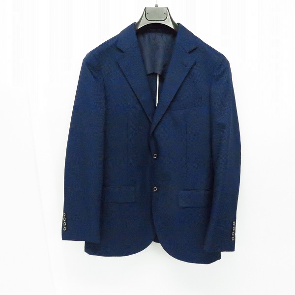 実際に弊社で買取させて頂いたMACKINTOSH PHILOSOPHY マッキントッシュフィロソフィー TROTTER ネイビーテーラードジャケット H1E20-500-27/38R