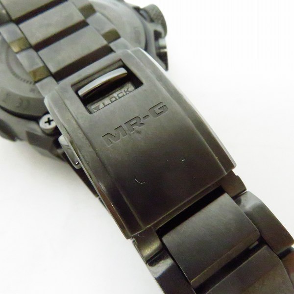 実際に弊社で買取させて頂いたG-SHOCK/Gショック MR-G GPSハイブリッド 電波ソーラー 腕時計 MRG-G1000B-1AJRの画像 4枚目