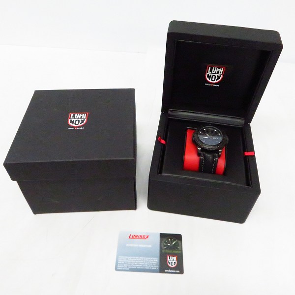実際に弊社で買取させて頂いたLUMINOX/ルミノックス 6501 BLACKOUT/ブラックアウト 自動巻きの画像 5枚目