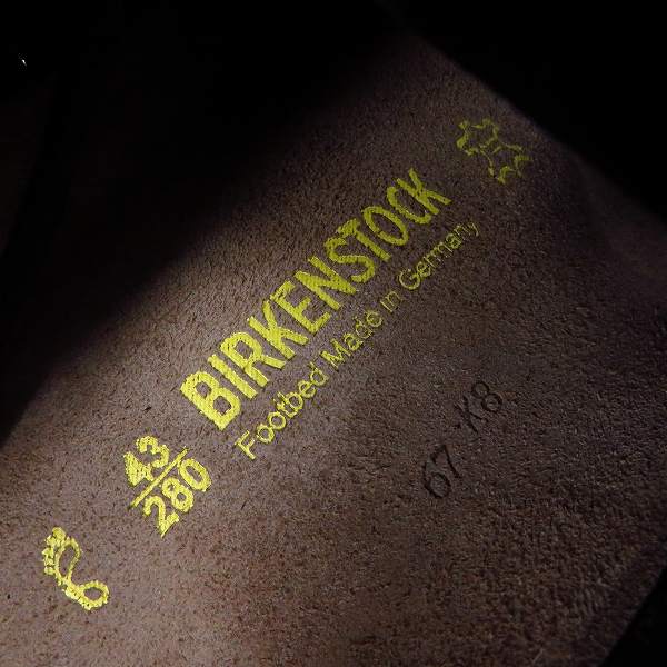 実際に弊社で買取させて頂いたBIRKENSTOCK/ビルケンシュトック MAINE/メイン 672231/43の画像 5枚目