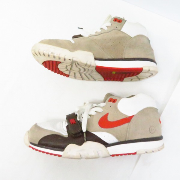 実際に弊社で買取させて頂いたNIKExFragment Design/ナイキ×フラグメントデザイン COURT AIR TRAINER 1/エア トレイナー 806942-282/27.5の画像 3枚目