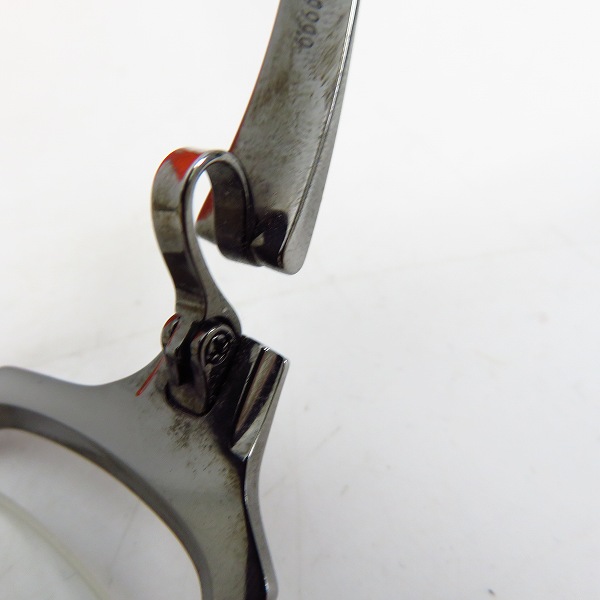 実際に弊社で買取させて頂いた999.9/フォーナインズ チタンメタルフレーム メガネ/眼鏡 S-592Tの画像 3枚目