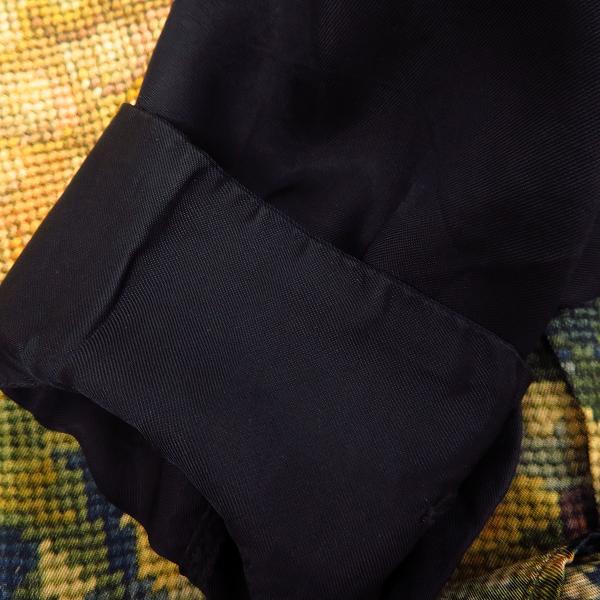 実際に弊社で買取させて頂いたDries Van Noten/ドリスヴァンノッテン ノーカラー長袖シャツ 花柄/48の画像 4枚目