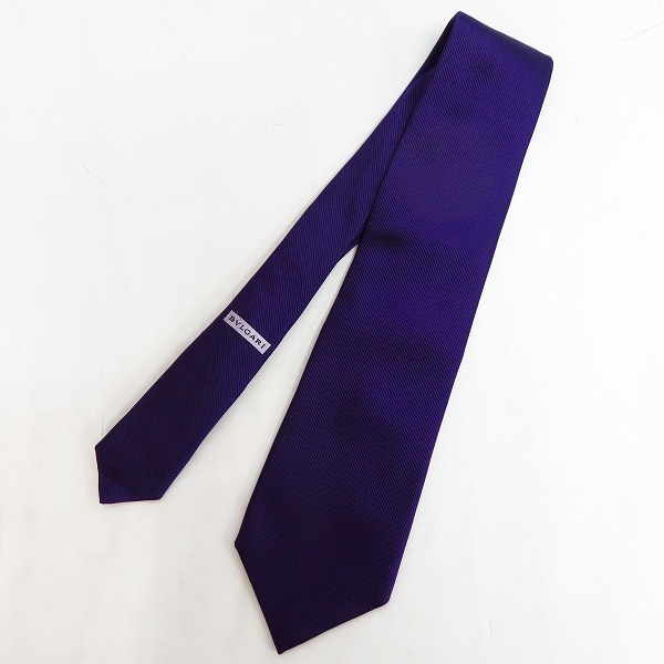 実際に弊社で買取させて頂いたBVLGARI/ブルガリ シルク 100％ ネクタイ