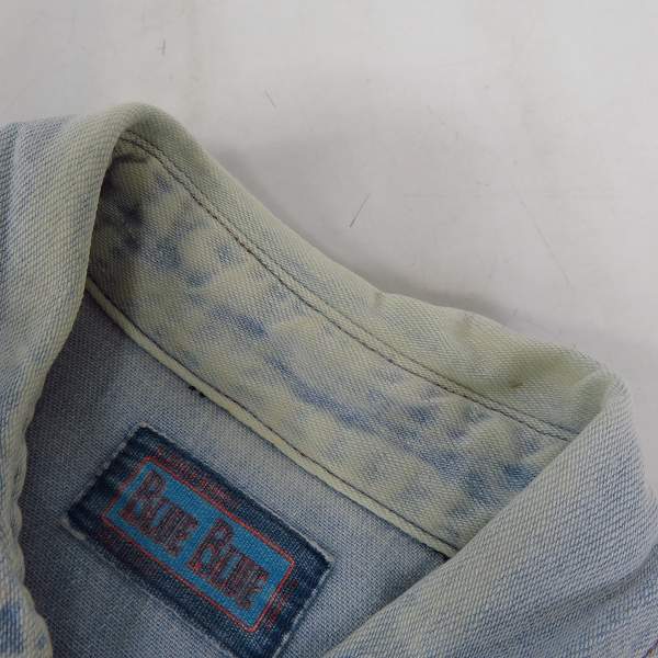 実際に弊社で買取させて頂いたBLUE BLUE/ブルーブルー デニム/シャンブレーシャツ 4点セット/1/2の画像 6枚目