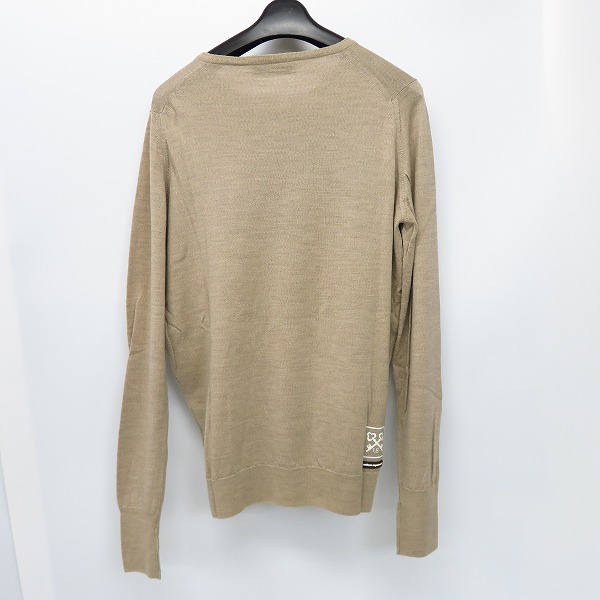 実際に弊社で買取させて頂いたuniform experiment×JOHN SMEDLEY/ユニフォームエクスペリメント×ジョンスメドレー クルーネック ニット UE-89060/1の画像 1枚目