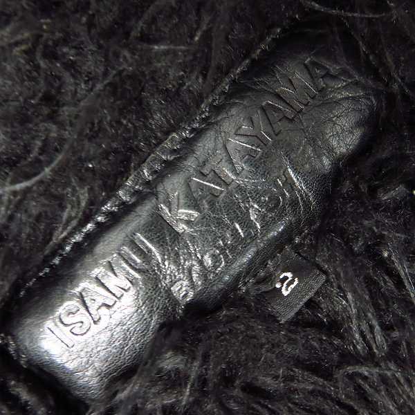 実際に弊社で買取させて頂いたISAMUKATAYAMA BACKLASH/イサムカタヤマ バックラッシュ カンガルー スエード インナーファー レザージャケット/2の画像 3枚目
