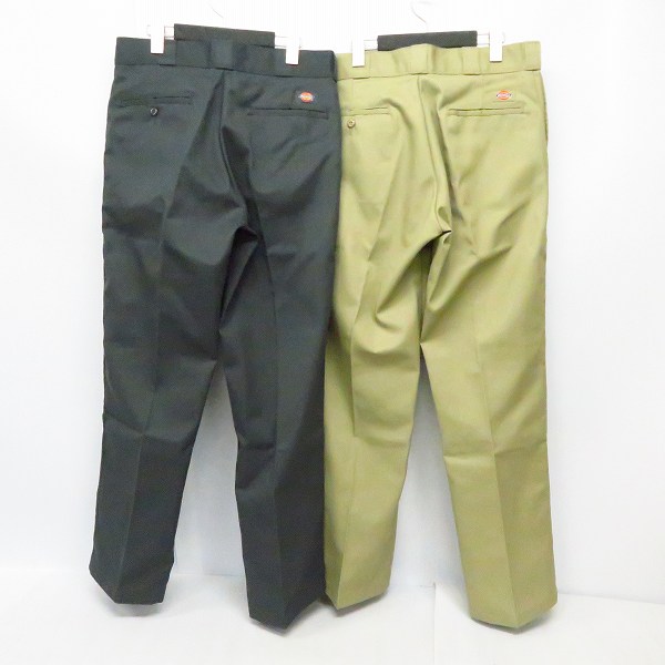 実際に弊社で買取させて頂いたDickies/ディッキーズ 874 ワーク/チノパンツ ベージュ/グレー 32 2点セットの画像 1枚目