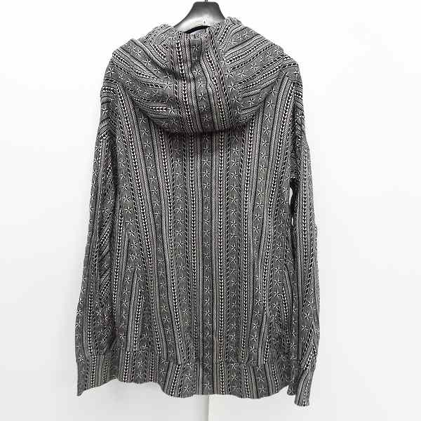 実際に弊社で買取させて頂いたLAD MUSICIAN/ラッドミュージシャン COTTON JERSEY DOUBLE JACQUARD パーカー 2111-605/44の画像 1枚目