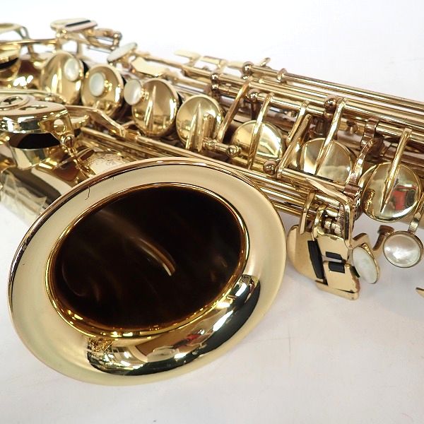 実際に弊社で買取させて頂いた★Selmer/セルマー SUPER ACTION/SA80 SERIE Ⅱ/シリーズ2 アルトサックス 彫刻有り 40万台 ハードケース付きの画像 3枚目