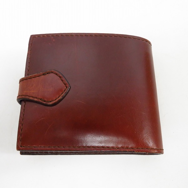 実際に弊社で買取させて頂いたFUNNY/ファニー 二つ折り コンチョ レザーウォレット/財布の画像 1枚目