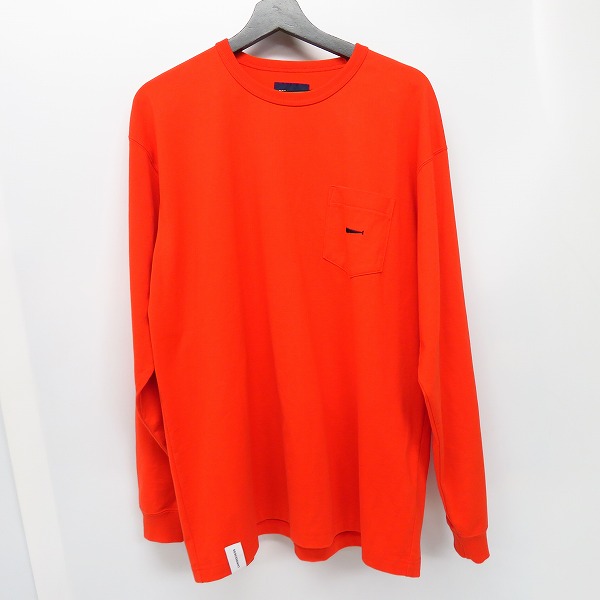 実際に弊社で買取させて頂いたDESCENDANT/ディセンダント 胸ポケット/刺繍 長袖 Tシャツ/カットソー /3