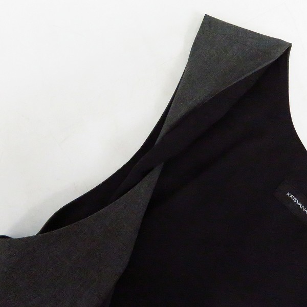 実際に弊社で買取させて頂いたKRISVANASSCHE/クリスヴァンアッシュ ノースリーブ ベスト/46の画像 5枚目