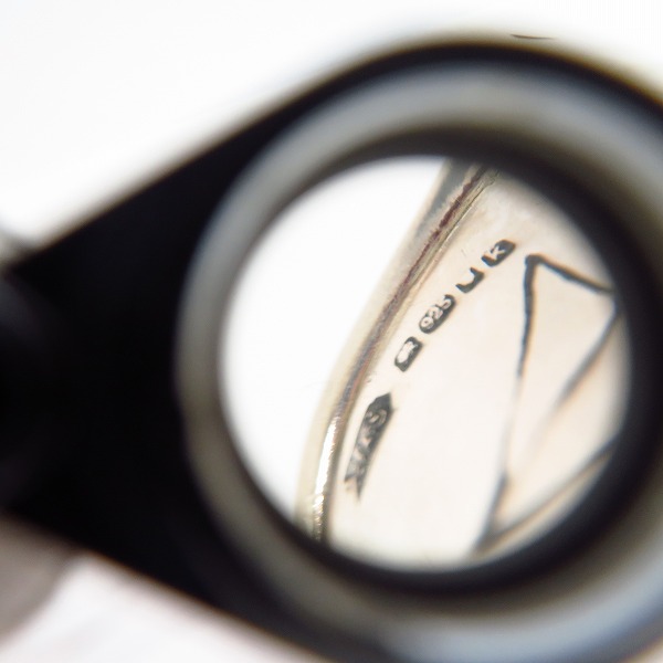 実際に弊社で買取させて頂いたCRAZY PIG/クレイジーピッグ ラージエビルスカルリング/27号の画像 6枚目