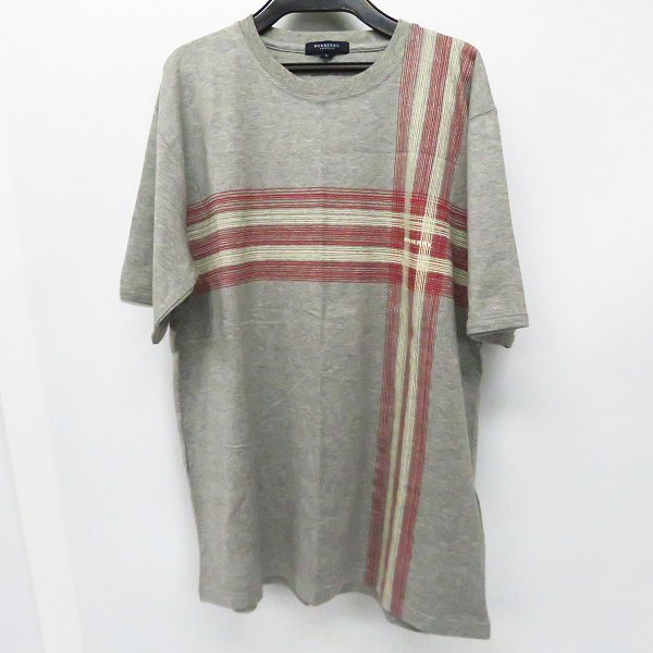 実際に弊社で買取させて頂いたBURBERRY LONDON/バーバリー ロンドン ロゴプリント 半袖Tシャツ L
