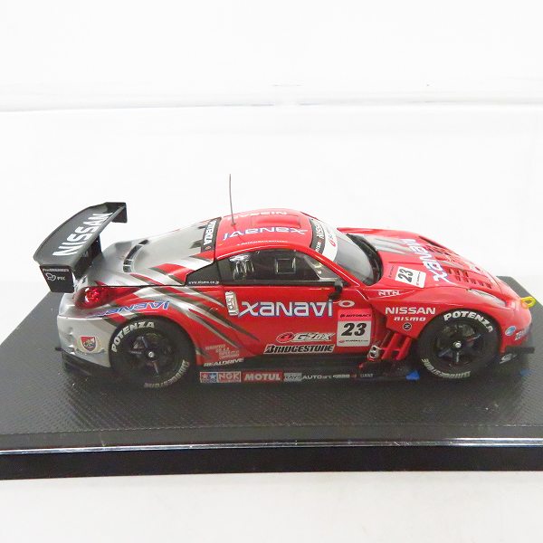 実際に弊社で買取させて頂いたEBBRO/エブロ 1/43スケール XANAVI NISMO Z SUPER GT 2006 No.23 ミニカーの画像 3枚目