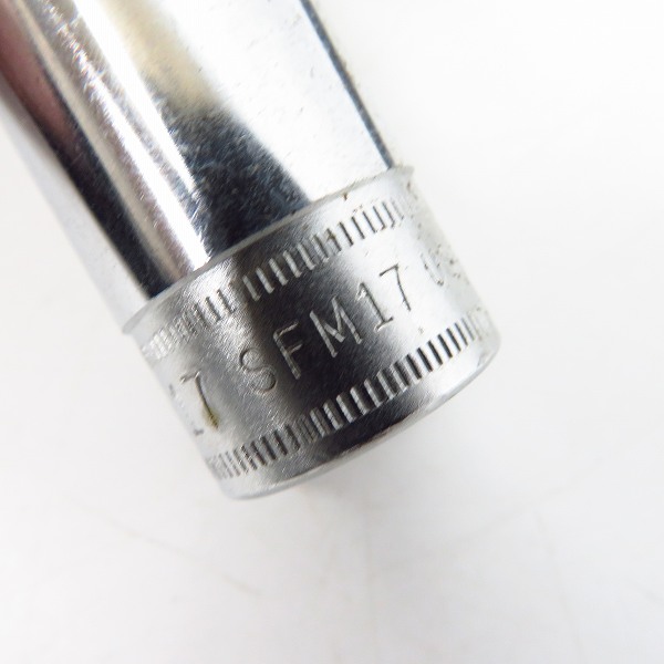 実際に弊社で買取させて頂いたSNAP-ON/スナップオン ソケット 3/8 ディープソケット SFM17/14/12/10/8 5点セットの画像 3枚目