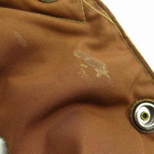 実際に弊社で買取させて頂いたSUGAR CANE/シュガーケーン ヨークレザー 切替 ダウンベスト　SC11598/Lの画像 5枚目